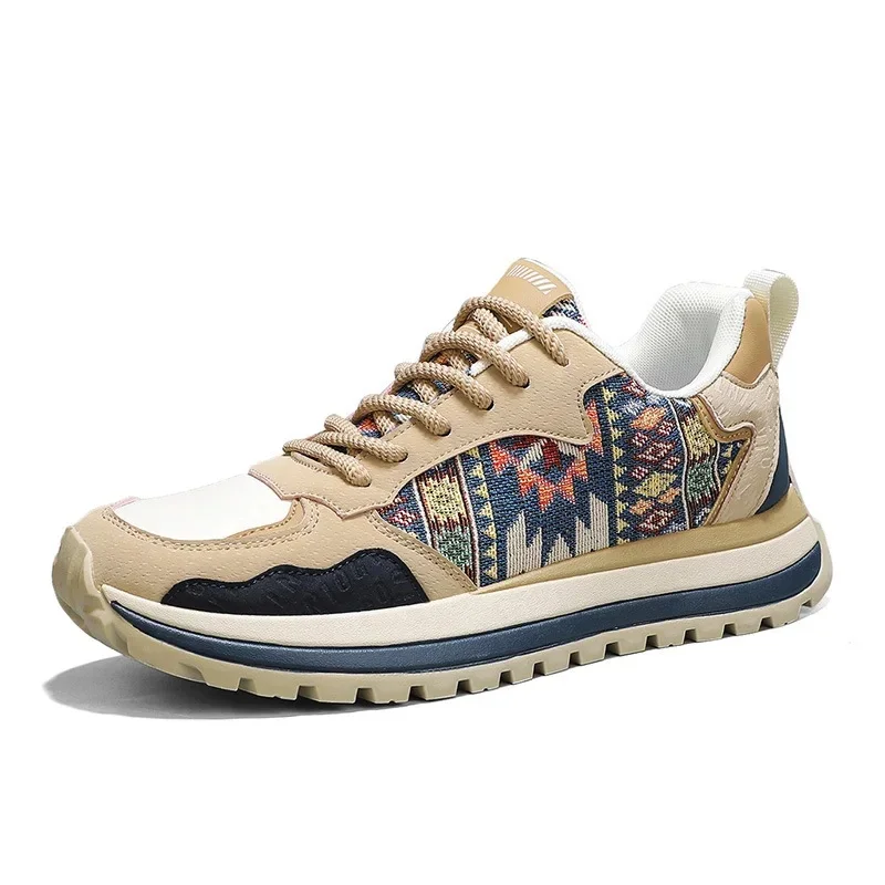 الخريف الشتاء الرجال خمسة ألوان الأحذية الرياضية ا...