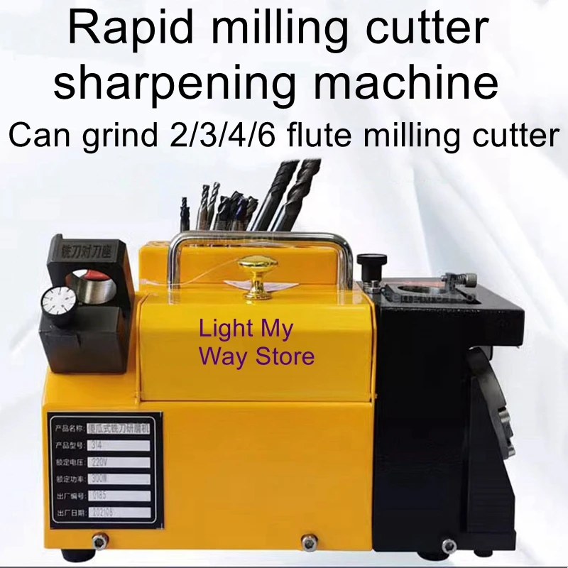 

Foolproof fast alloy tungsten steel high-speed steel milling cutter end sharpening machine milling cutter grinding machine