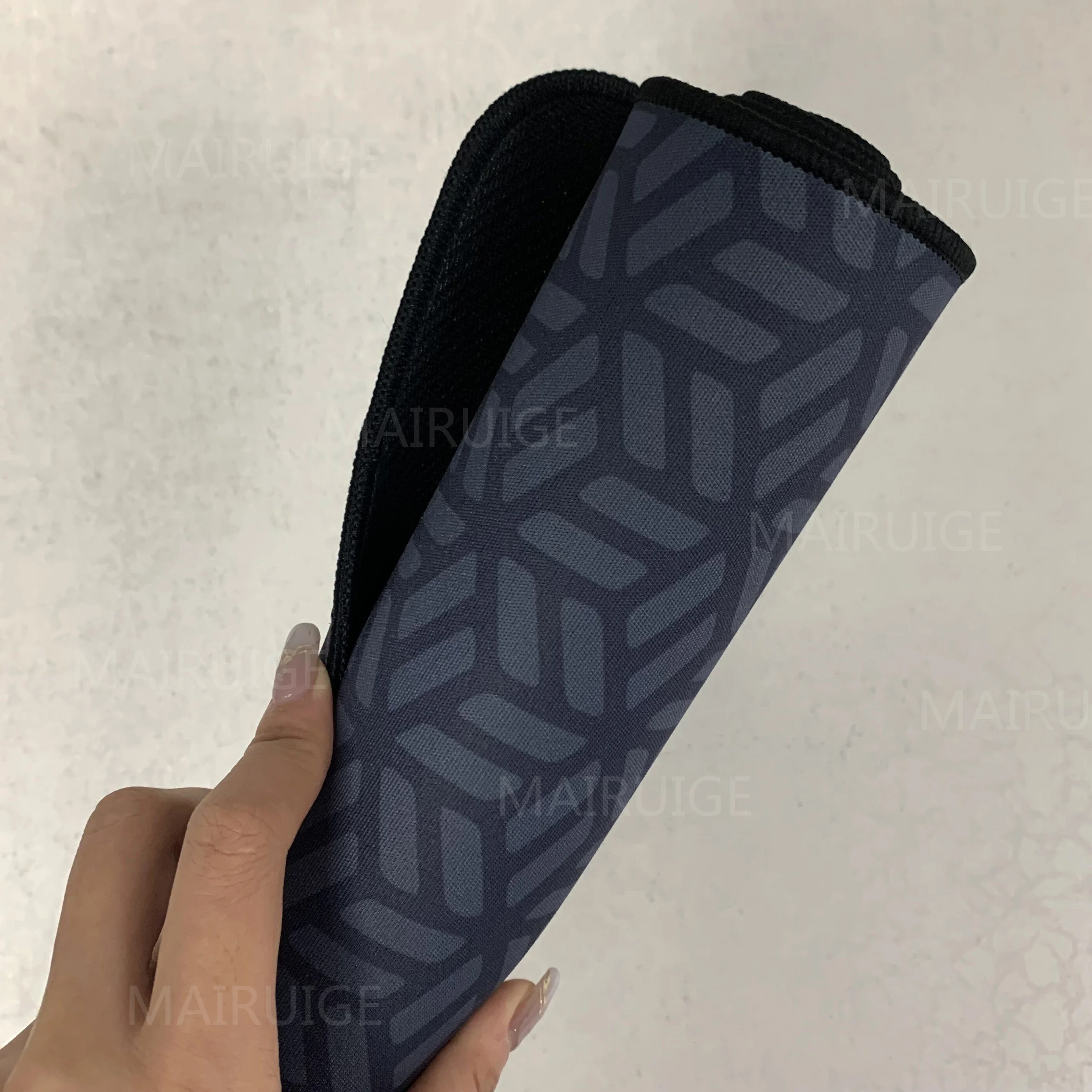 Padrões Geométricos Art Mouse Pad Office Mats Tapetes para Jogos Acessórios para Jogos Tapete de Borracha Preta Mousepad para Mesa de Computador - Imagem 6