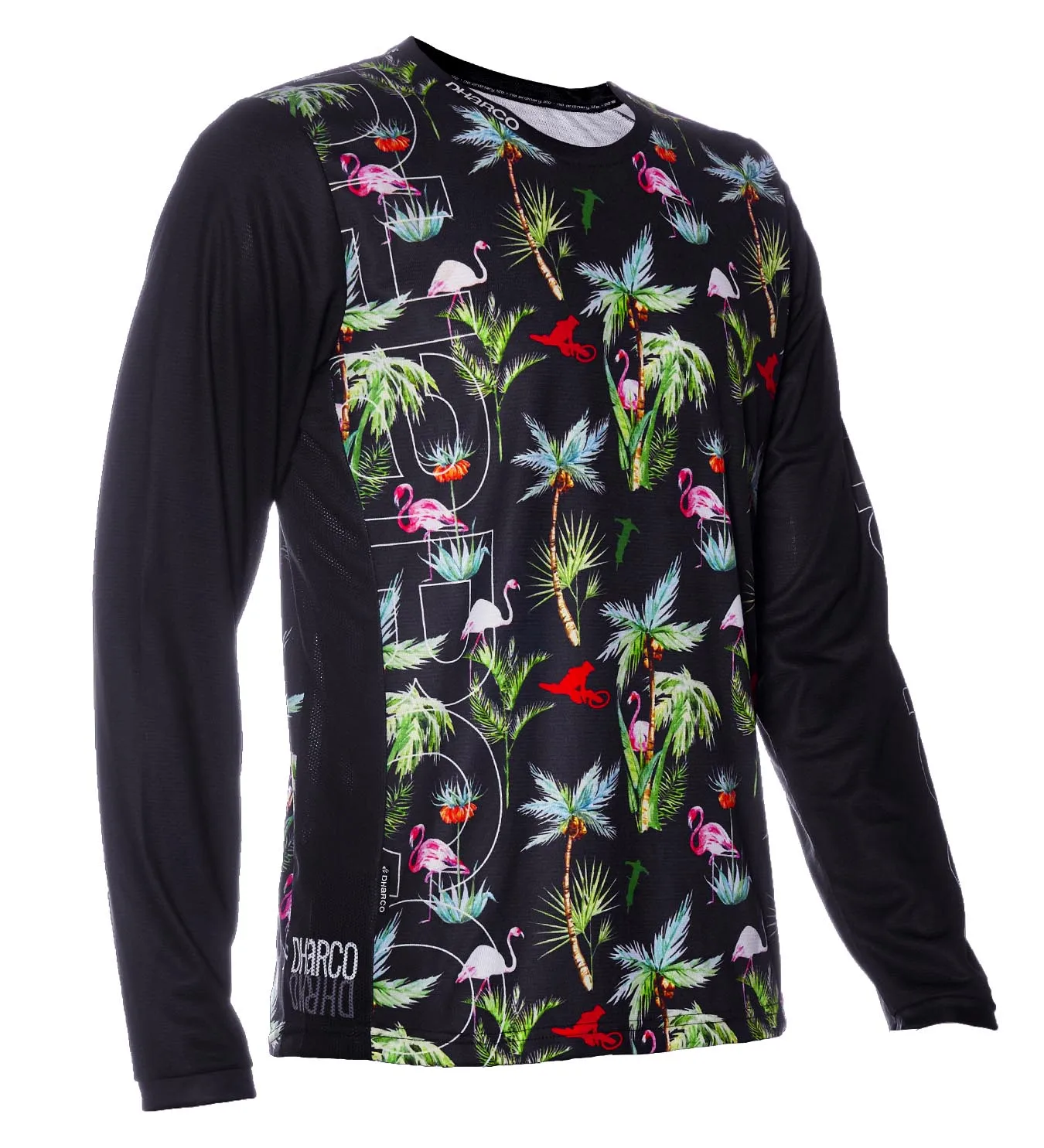 thumbnail image 1 of Jersey de malla para bicicleta de montaña para hombre, tejido de secado rápido, jersey de gravedad para motocross, deportes al aire libre, carreras de aventura, sudadera de manga larga, 1 of 5