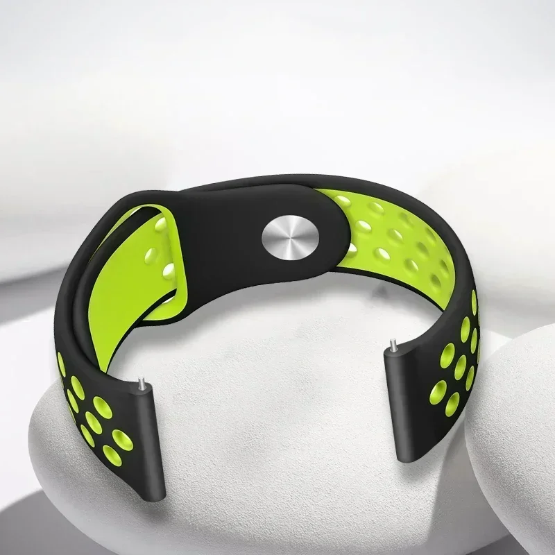 Silicone Sport Straps for Smartwatch Bands – Various Sizes Available