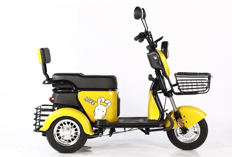 New Elderly Leisure 48V 800W Electric Tricycle Adult Tricycle Elderly Electric Small Household Long Range