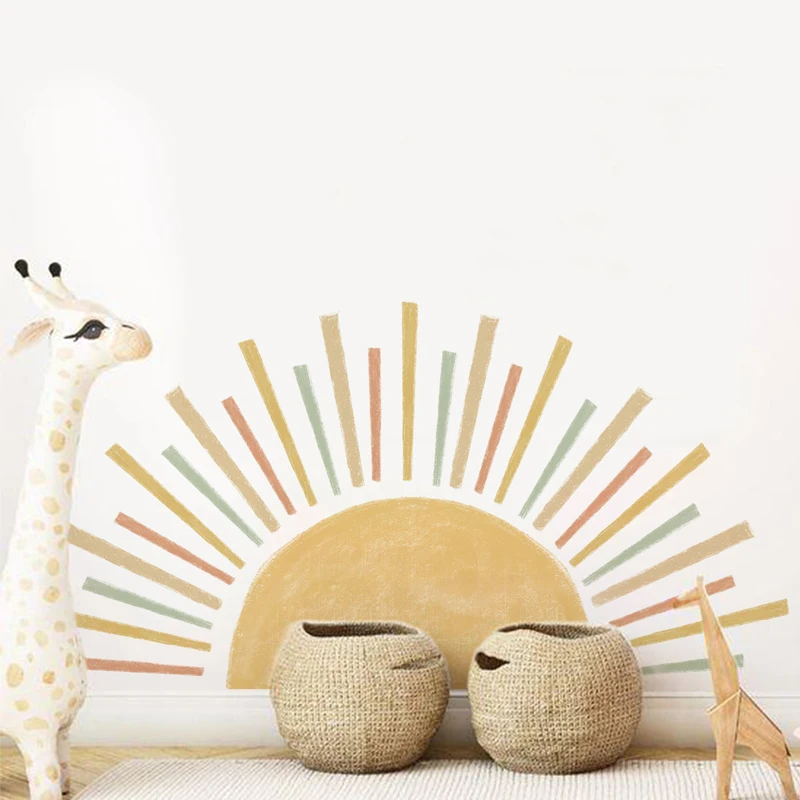 Boho Sun Wall Stickers 3