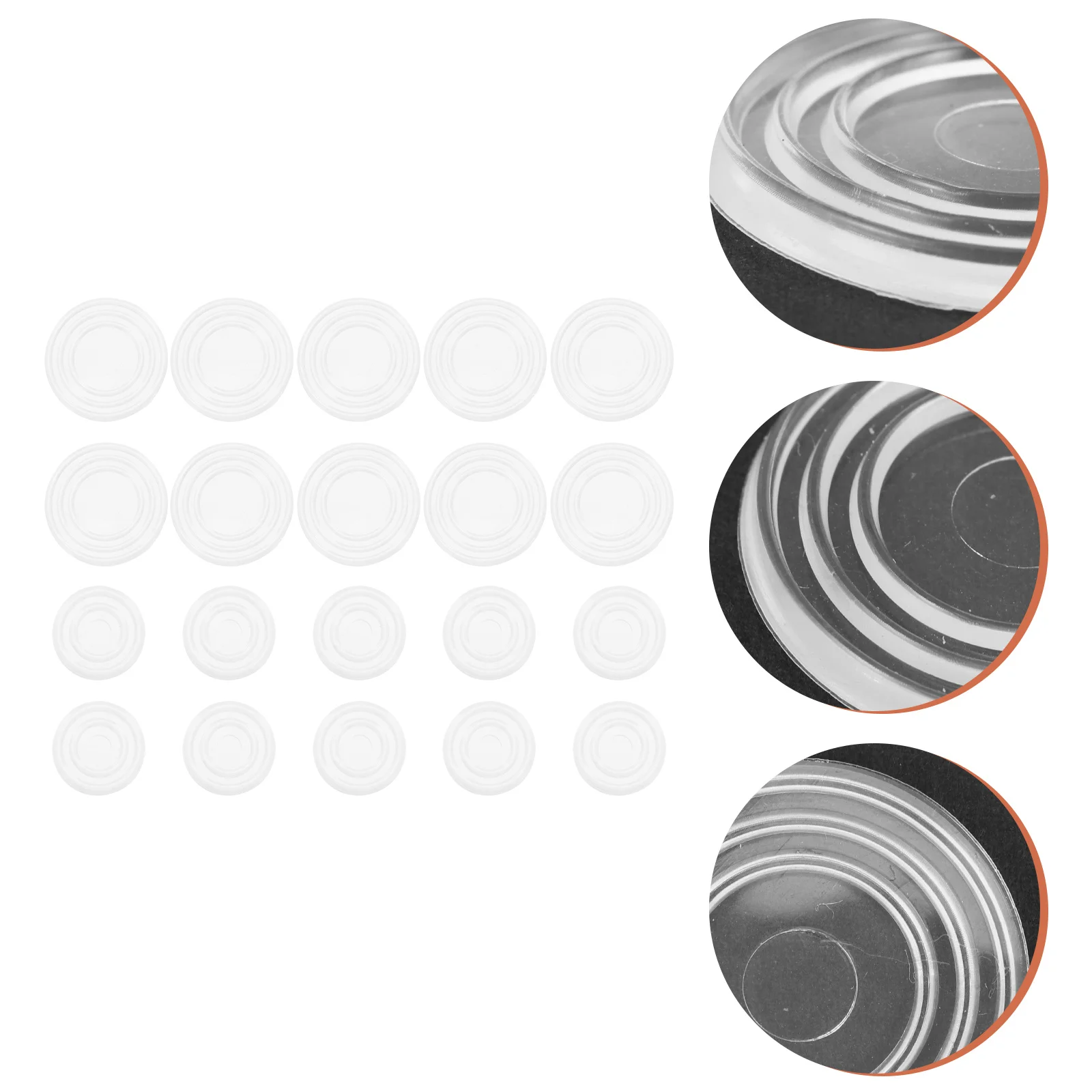 

50 шт., кухонные бамперы, Нескользящие прокладки для шкафов