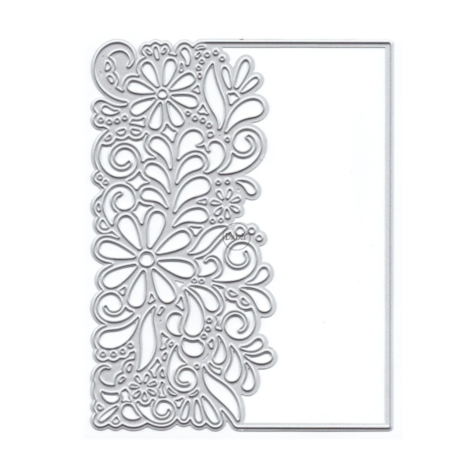 DzIxY Flowers Frame Metal Cutting Dies for Card Making Paper Embossing