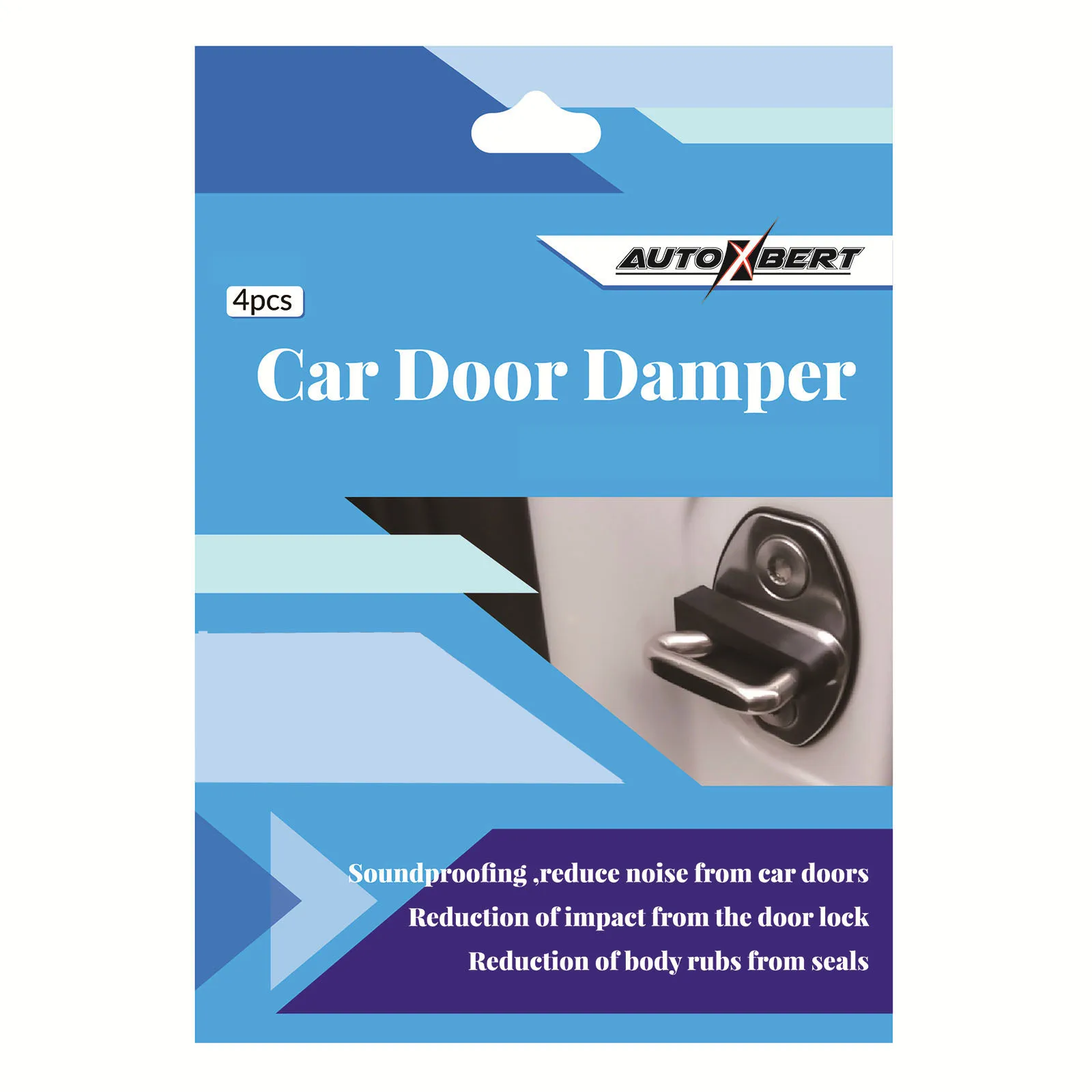 Car Door Lock Sound Deadener Damper Buffer For BMW X1 X3 X5 X6 E84 E83 F25 E70 E71 Rattling Screaks Quiet Noise Deaf Insulation