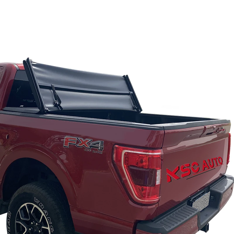 

KSCAUTO Soft Vinyl Tri Fold Truck Bed Tonneau Cover For 2007-2023 Chevy Silverado/GMC Sierra