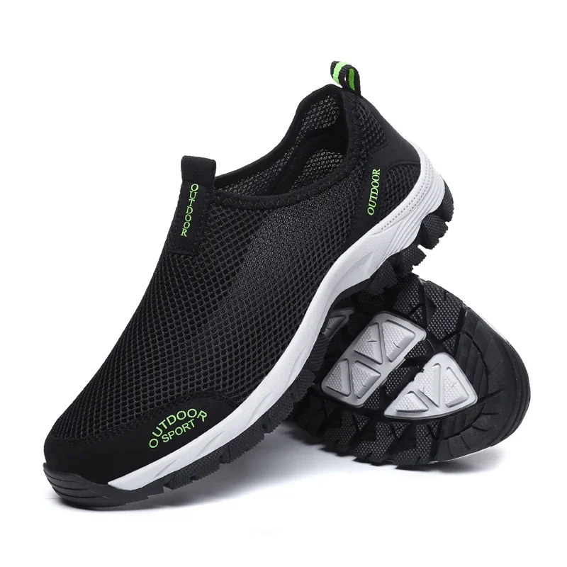 Men's Sneakers Lightweight Breathable Men Sneakers 2024 Outdoor Non-slip Man Tennis Casual Soft Mesh Loafers Flats