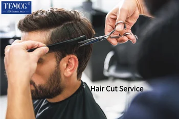 Servizio taglio capelli parrucchino da uomo