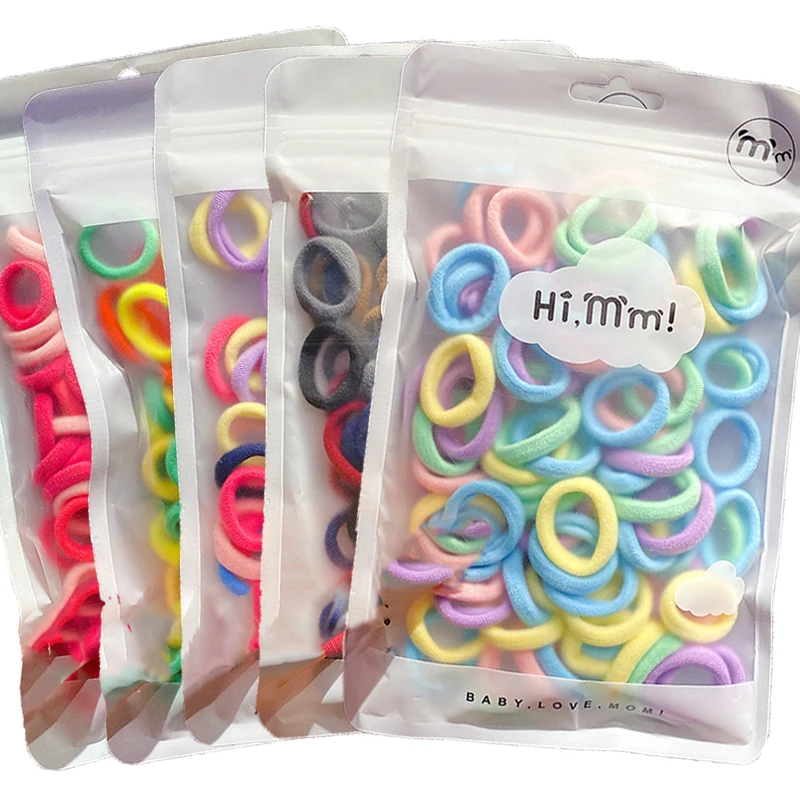 

Soft Nylon Hair Band for Baby Kid Small Rubber Bands Child Toldder Hair Ties Rope Hairbands Ponytail Holder Hair Accessories