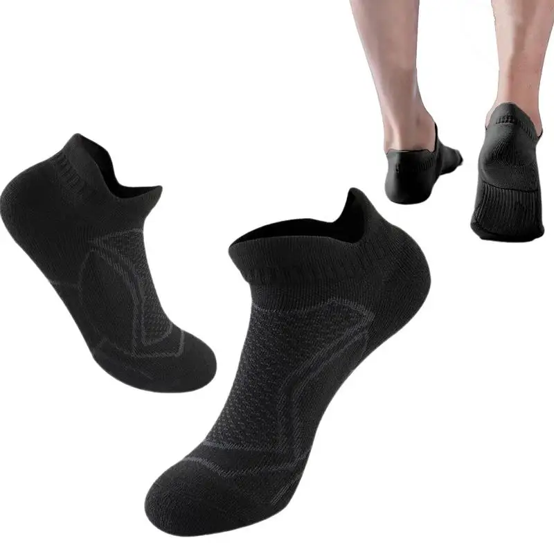 

Ankle Compression Sock Breathable Comfort Athletic No Show Socks Low Cut Compression Cotton Cushioned Workout Sock Supportive