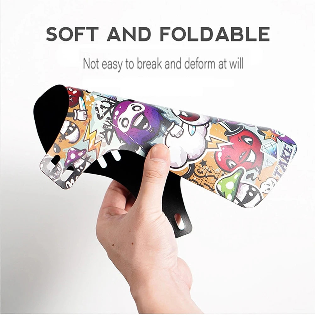 SprintsparkZK colorful BikeFenders Carbon Fiber Front/Rear Mountain Bike Road Tire wing Fenders Bicycle Tire wheel Block bicycle fender
