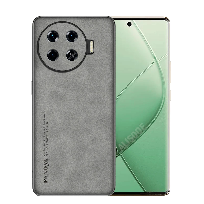 Frosted PU-Leather Matte Anti-Shock Hard Plastic Case Cover