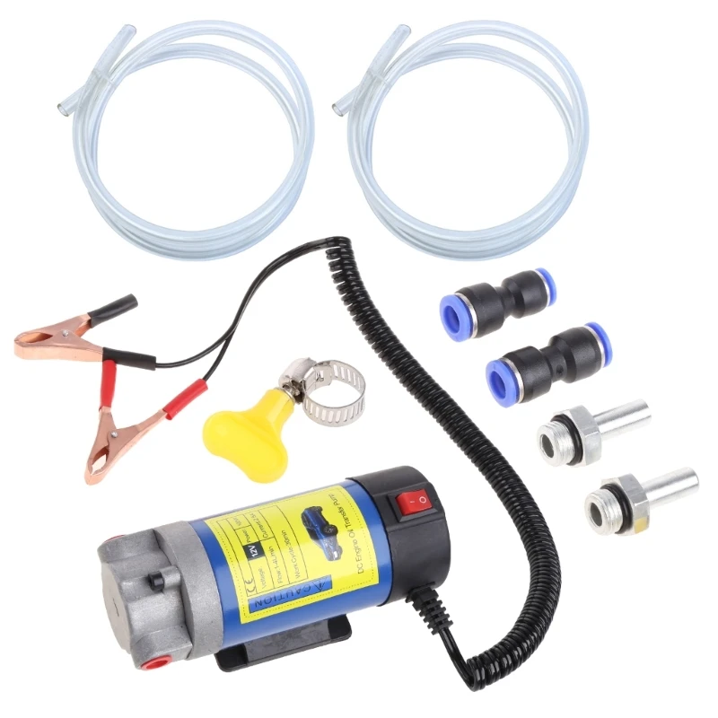 

Портативный масляный трансферный насос, электрический топливный насос для автомобилей, мотоциклов, лодок, 12 В, 2-3 л/мин