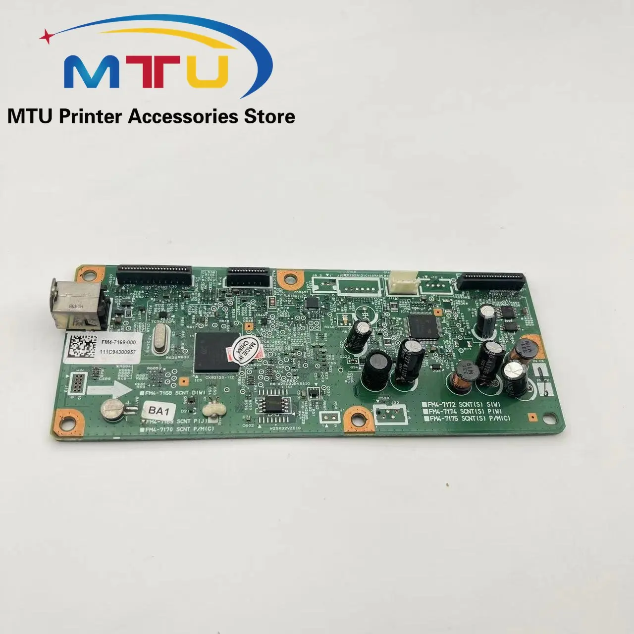 

1PC FM4-7175 FM4-7175-000 FM4-7174 Russian Main Formatter Board PCA MainBoard For Canon MF4410 MF4412 MF 4410 4412