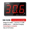 SNDWAY SW-525A/B/G 130dB Wall Mounted Handheld Fast Response Sound Noise Level Meter Noise Decibel Meter Digital Data Storage 3