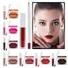 21 Colors Vegan Lip Gloss Lip Liner Kit Private Label Lip Glaze Non-sticky Matte Lipstick Lipliner Set Makeup Wholesale 2
