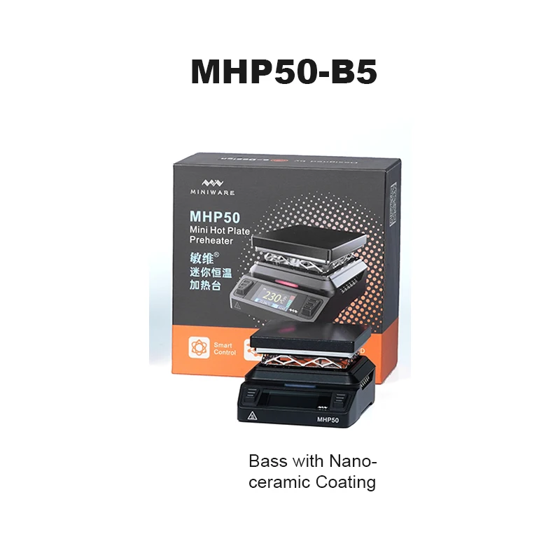ミニホットプレートキットmhp50,加熱領域50x50mm,一定温度,加熱 ミニホットプレートキットmhp50,加熱領域50x50mm,一定温度,加熱