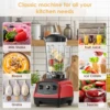 BPA Free 3HP 2200W Heavy Duty Commercial Grade Blender Mixer Juicer High Power Food Processor Ice Smoothie Bar Fruit Blender 6