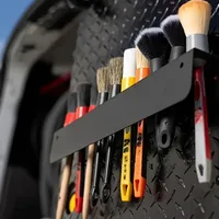 Detailing Brush Holder-Organizer for 10 Car Detailing Brushes, Lightweight Design,Easy Wall Mounting for Auto Detailing Supplies 1