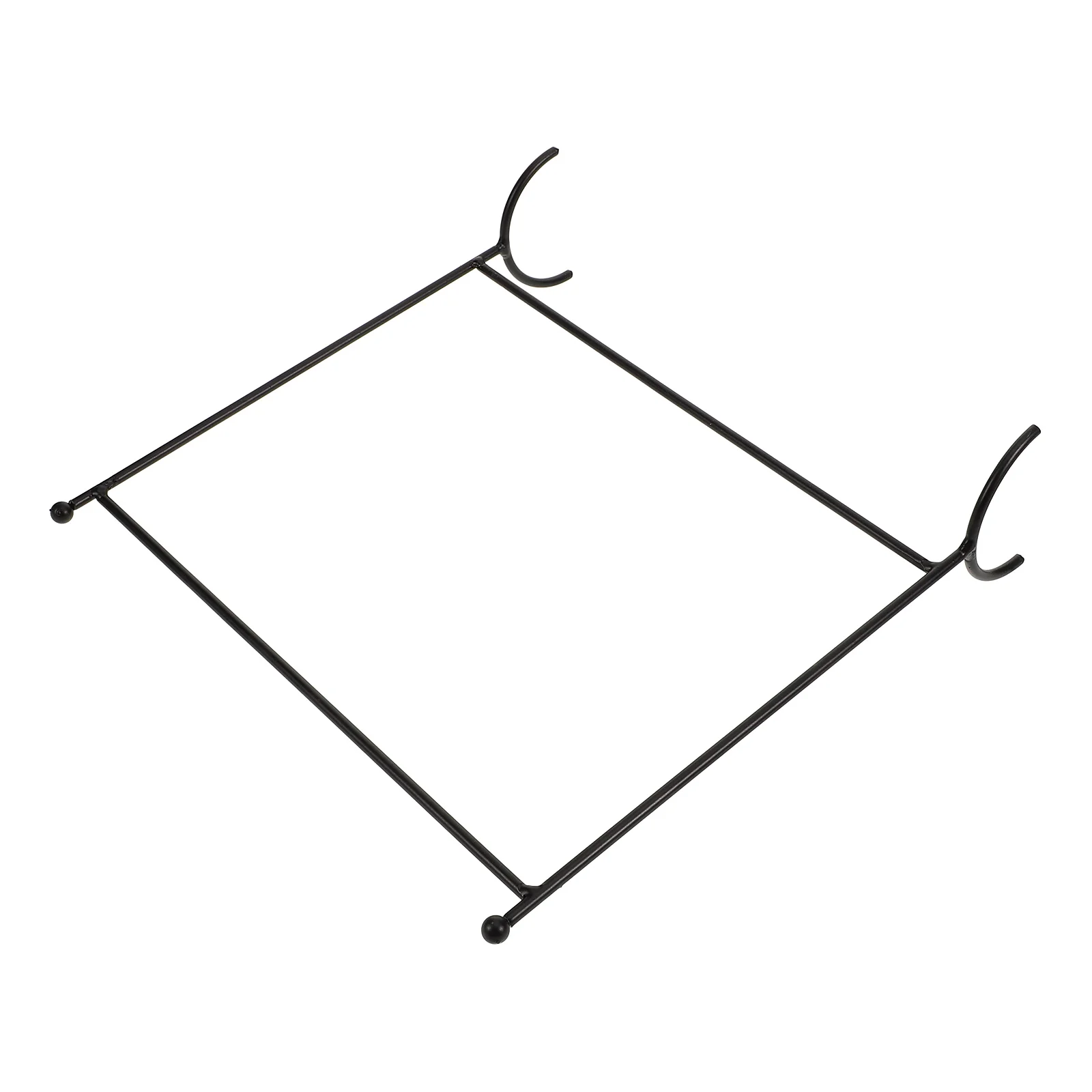 Hanger Clothing Rack Clothes Baby Hangers Organizer Mini House Ornaments Small Dress Iron for Dollhouse