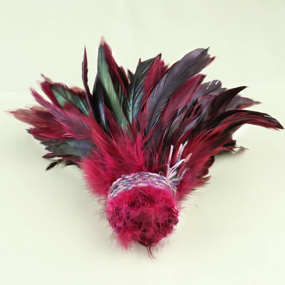 

Высококачественные Натуральные Куриные перья петуха 5-7 дюймов Разноцветные перья фазана для карнавала Одежда Швейные аксессуары