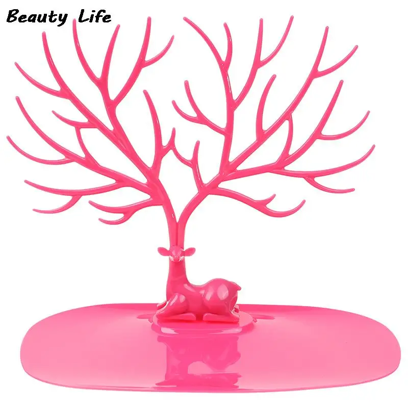 Deer Jewelry Rack Earrings Necklace Ring Pendant Bracelet Jewelry Display Stand Tray Tree Storage Organizer Holder jewelry storage rack