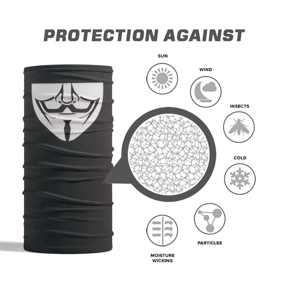 Persona con sudadera con capucha negra con máscara de Guy Fawkes foto –  Imagen de Negro gratuita en Unsplash, image size:1001x1001