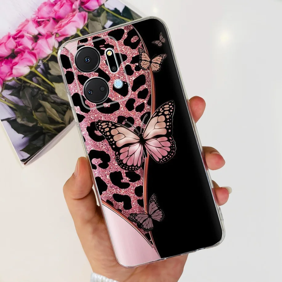 Fashionable Marble Butterfly Silicone Phone Case Cover – Soft and Stylish Protection