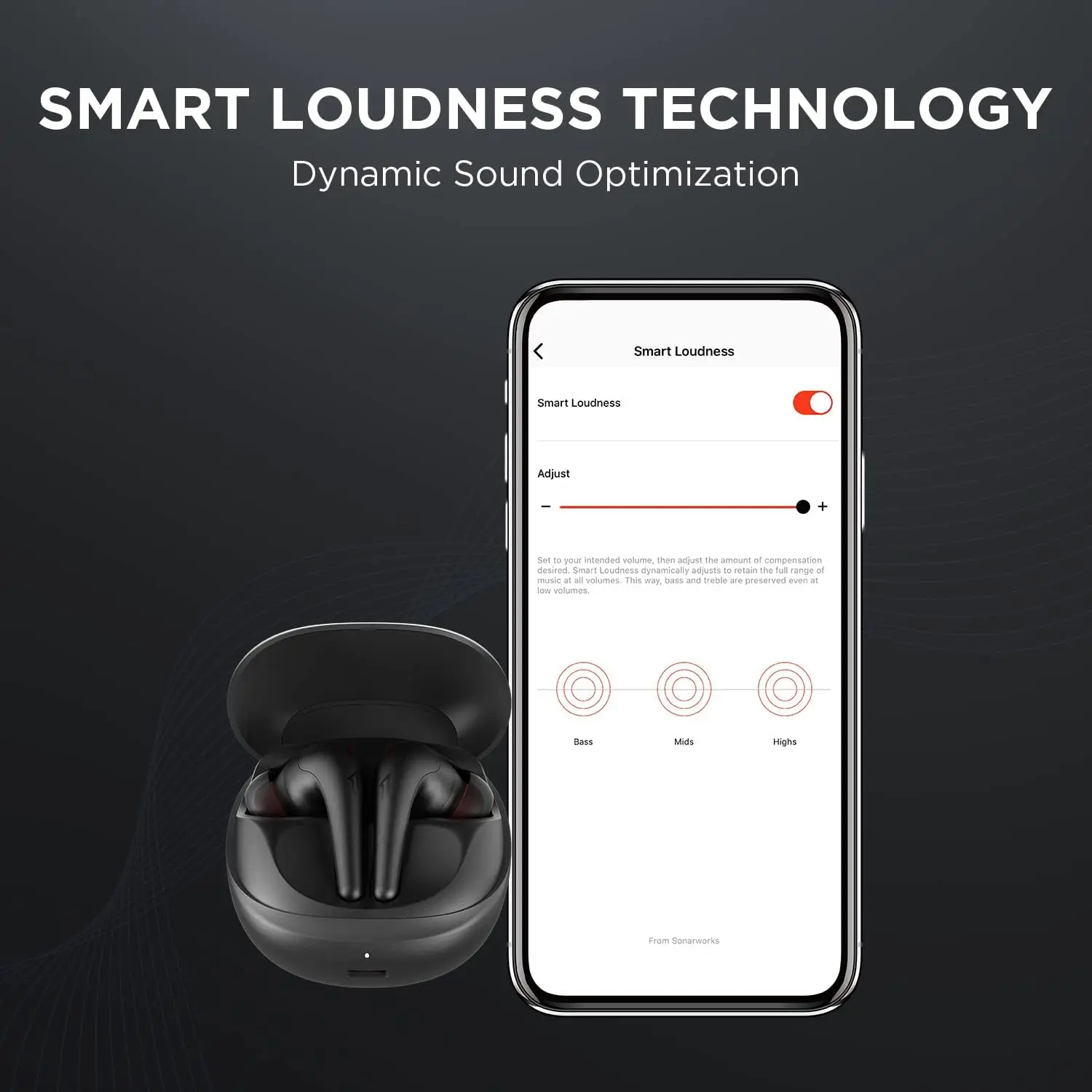 1MORE Aero Earbuds Noise Cancellation Bluetooth 5.2  Customizable EQs  Clear Calls 28h Playtime  Wireless Charging headset 3
