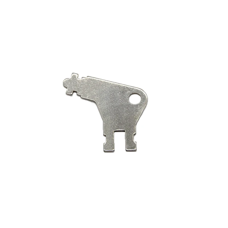 Description Picture 6 of itemMetal Plastic Toilet Paper Dispenser Key Silver Universal Paper Towel Dispenser Replacement Key Paper Roll Tool with Key Rings