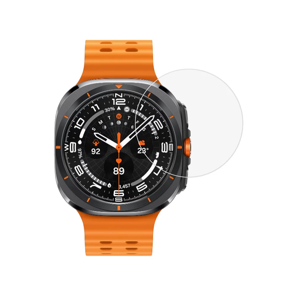 Premium Tempered Glass Screen Protector for Galaxy Watch Ultra (2-Pack)