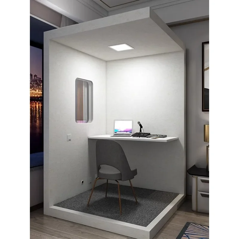 Recording studio Home soundproof Mobile live streaming host Live stream Song practice soundproof room Drum Piano