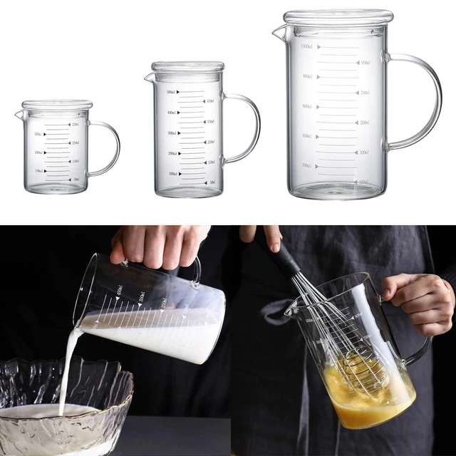 Aluminum Measurement Jug 200 Ml, Vintage Measure Cup With Handle