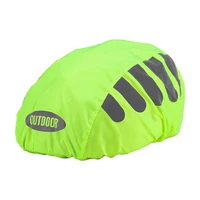 1 Pcs Bike Helmet Rain Cover With Reflective Strip Waterproof Windproof Bicycle Helmet Cover High Visibility Cycling Ride Gear 1