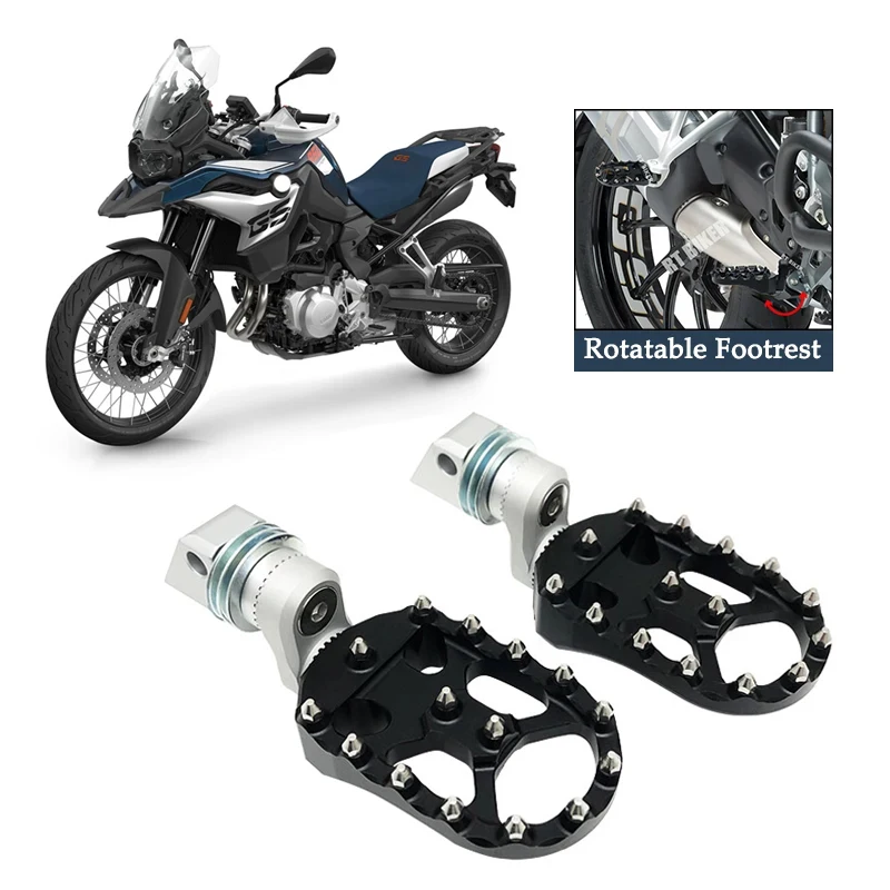 

F750GS F850GS Rotatable Footrest Footpeg Foot Rests Foot Rest Fit For BMW F 750GS F850 GS ADV Adventure 2018-2023 2020 2021 2022
