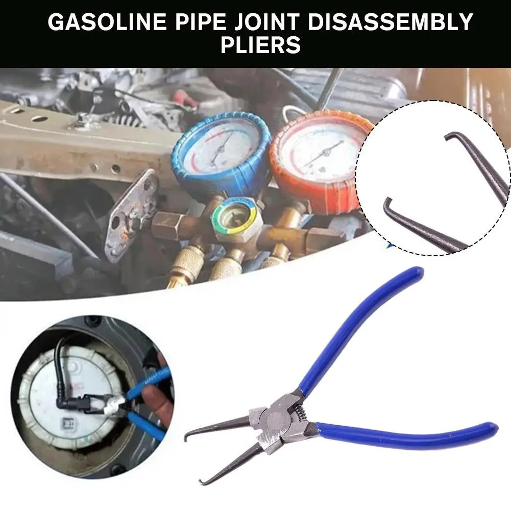 

1pc High Quality Joint Clamping Pliers Fuel Filters Hose Pipe Buckle Removal Caliper Fits For Car Auto Vehicle Tools