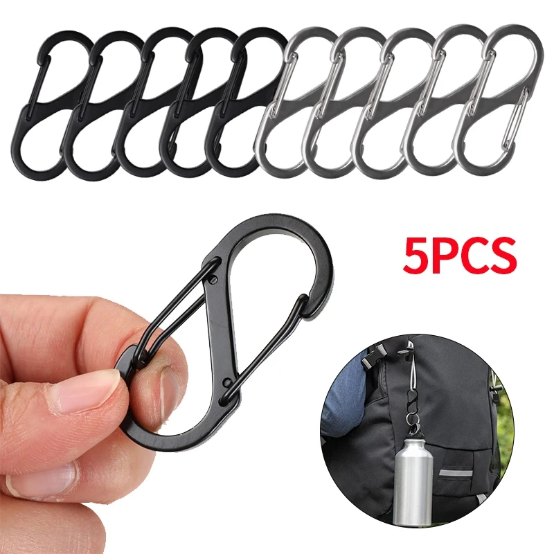 S-Type Anti-Theft Carabiner Keychain 1