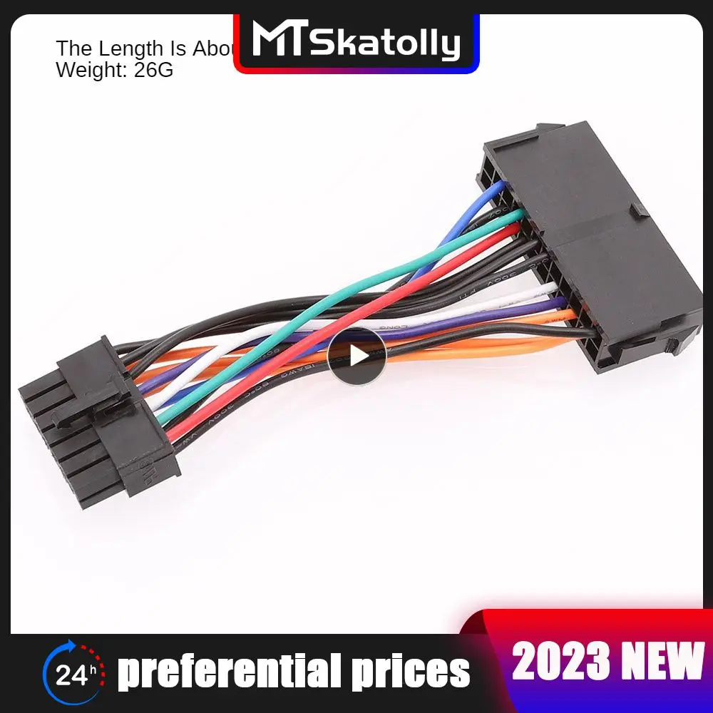 Nuovo Cavo Di Alimentazione Da 24 Pin A Mini 24 Pin Atx Psu Per Dell Optiplex 760 780 960 980