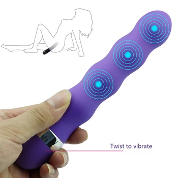 10 Speed Mini Clitoris Butt Plug Anal Erotic Products Sex Toys for Woman G Spot Vagina Vibrator AV Super Powerful Magic Wand 5