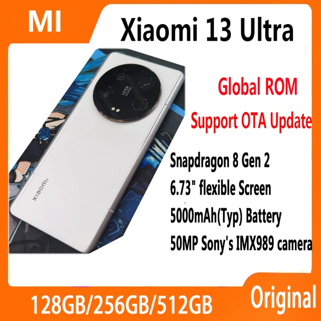 Xiaomi Mi 13 12+256GB Negro ROM Original (inglés + chino