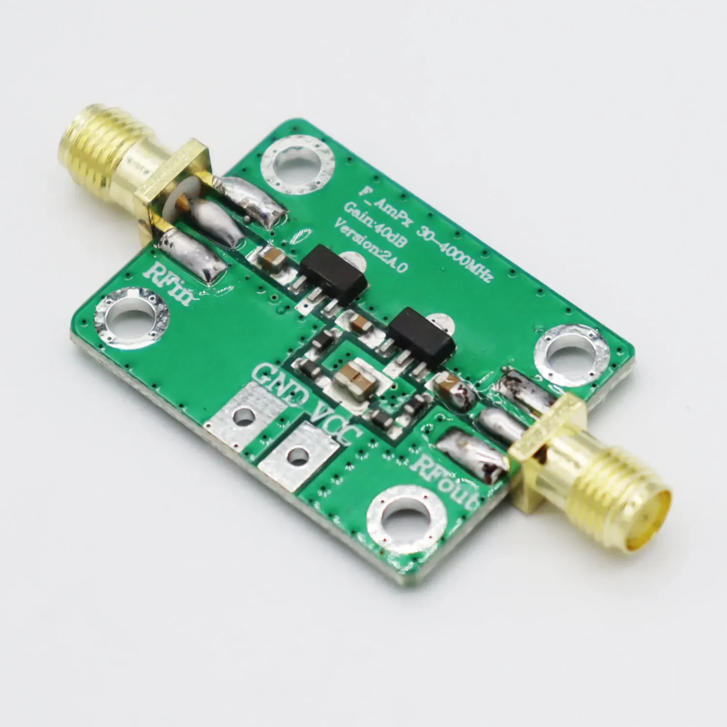 30-4000MHz 40dB Gain RF Amplifier Module High Frequency Amplifier Board Gain Module Amateur Radio RF meter rf amplifier