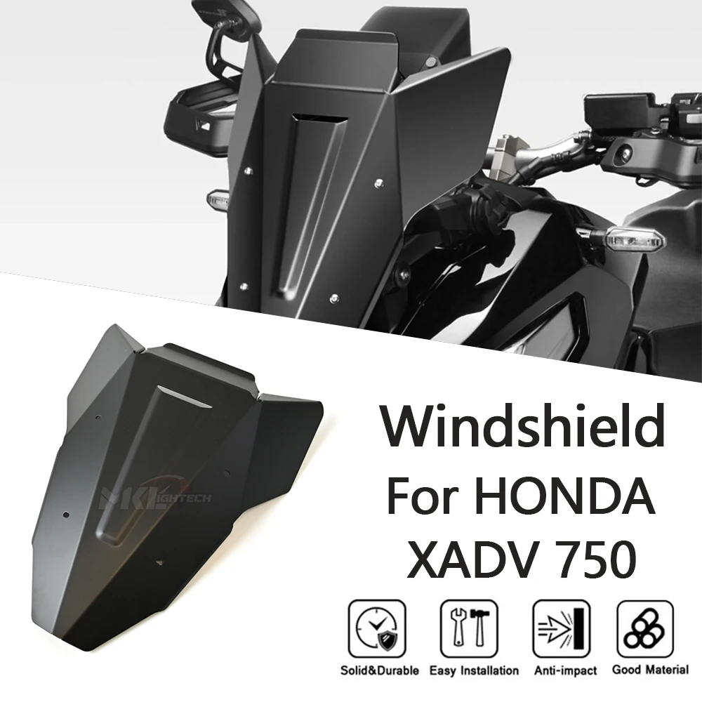 

Ветровое стекло MTKRACING для мотоцикла HONDA XADV 750 2021-2024, переднее ветровое стекло, ветровое стекло, ветрозащитный экран, дефлектор
