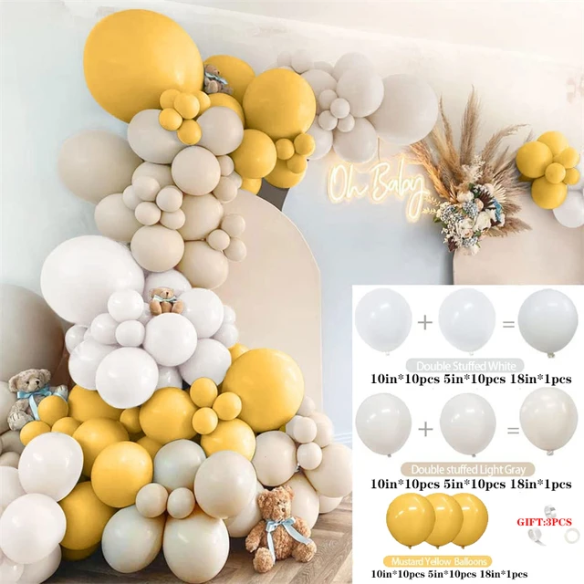 Update more than 162 mustard yellow party decorations super hot seven