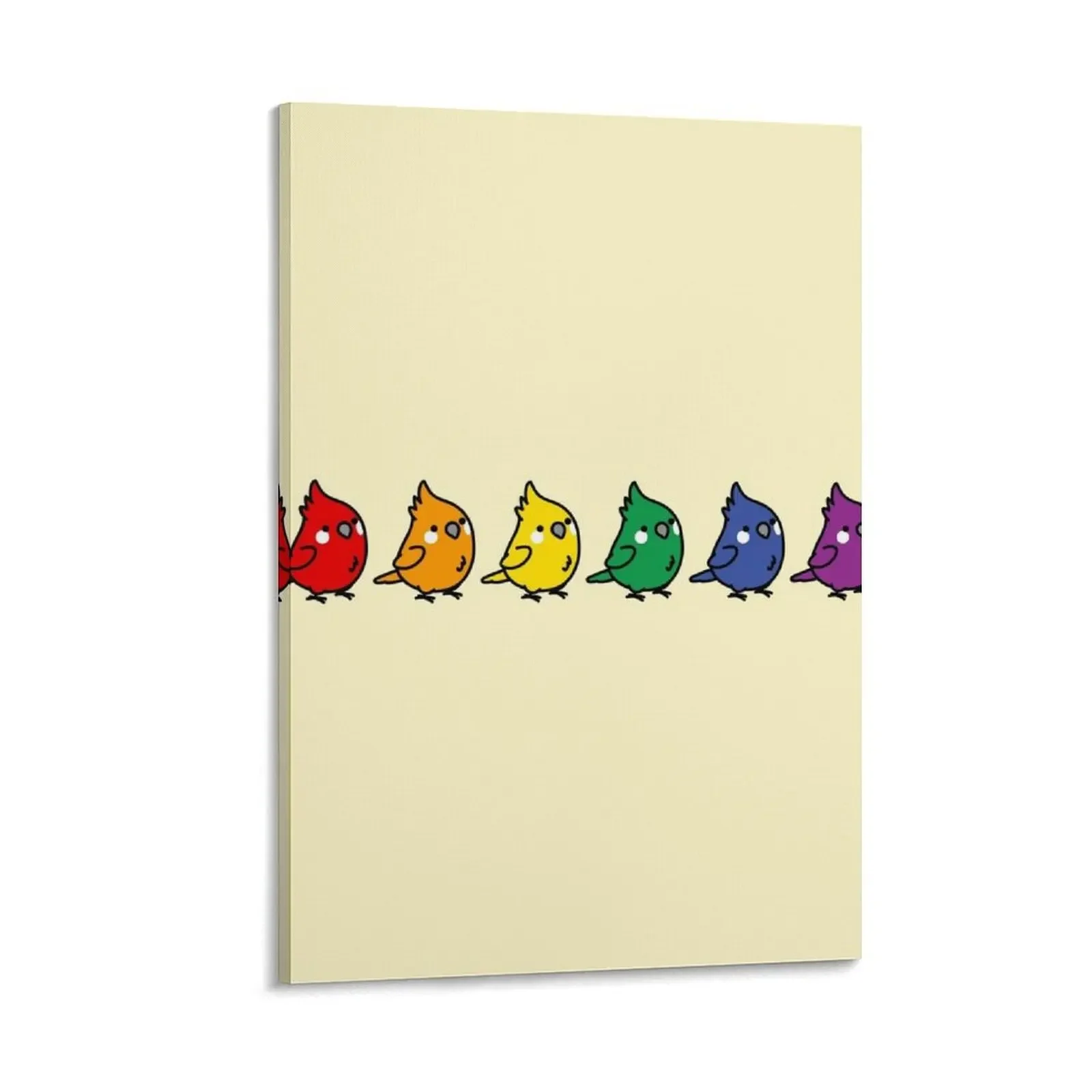 

Pride Cockatiels Canvas Painting decoration aesthetic posters for wall decor Decoration