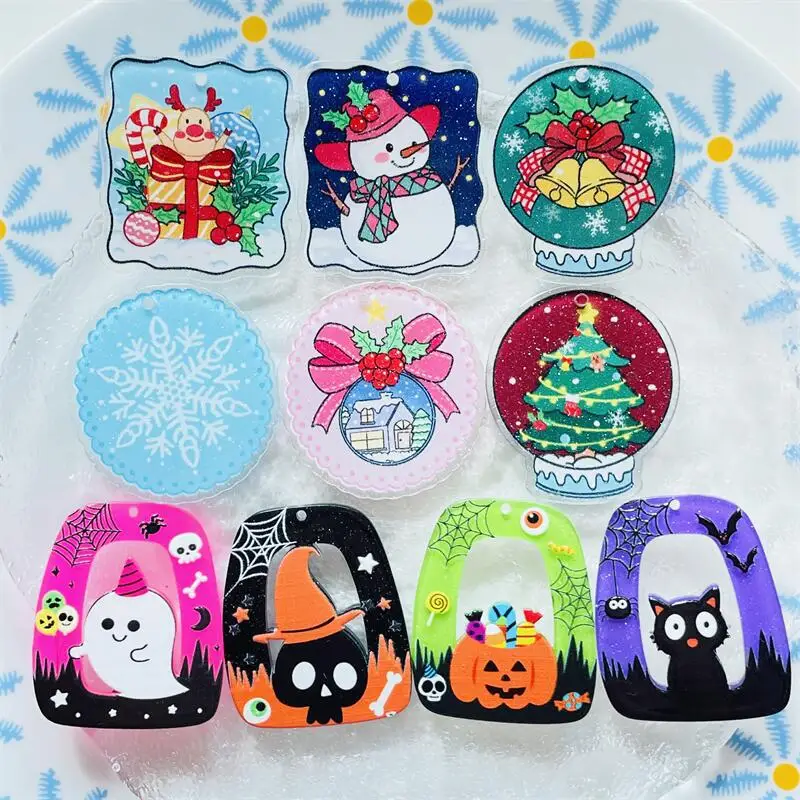 

50 шт./партия, акриловые бусины для ювелирных изделий