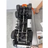 Huina 598 RC Truck 1/16 Remote Control Dump Truck Alloy Electric Model 14 Channel Remote Control Car with Light System Boy Toy 4
