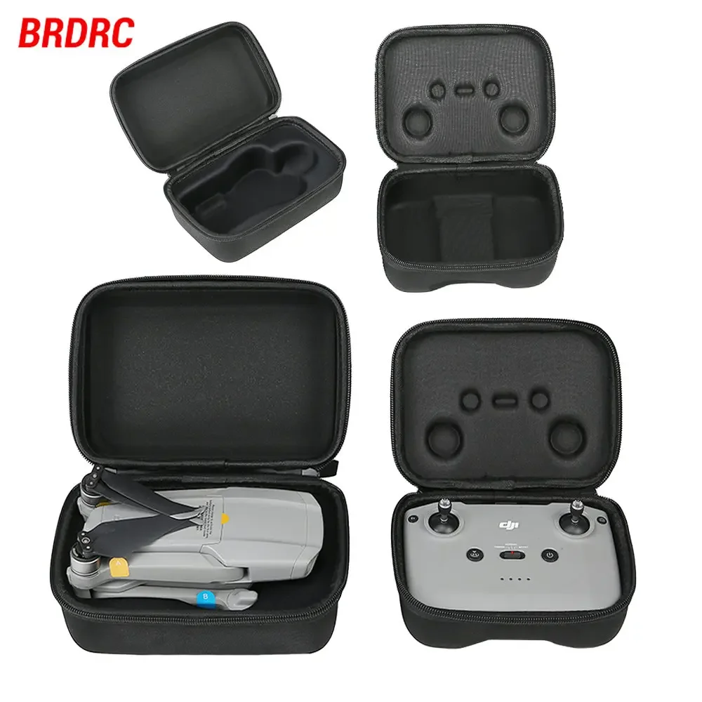 Drone Accessories Drone Storage Case Drone Storage Bag BRDRC Protective Shoulder Storage Carrying Case for DJI Mini 4K RC-N1/Mavic Air 2 Remote Control Accessory Shockproof Handbag