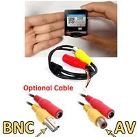 RU правый привод 5 мм-50 мм 10X фокус для слепых зон, металлический автомобильный комплект, 1200TVL HD-камера, кронштейн на присоске для обгона автомобиля 10-кратное оптическое увеличение, нулевая задержка, аналоговый — изображение 3