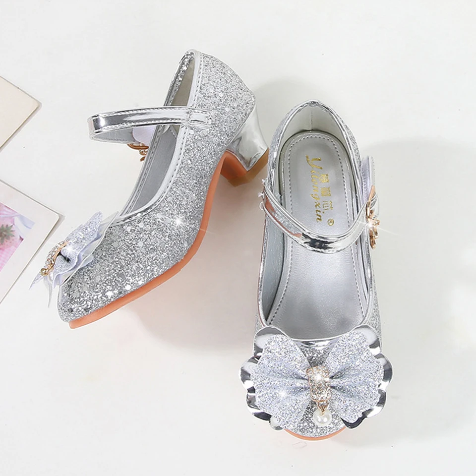 Kids Sandals Baby Shoes Kids Shoes Children Sandals Fantasia Princess High Heels Girl Shoes Mary Jane